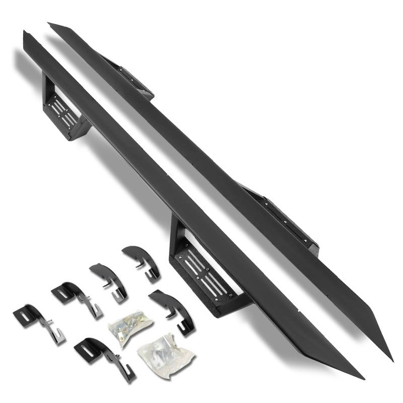 Black Step-Down Running Board Nerf Bar 15+ Colorado Extended Cab BFC-RUNB-G222-0016