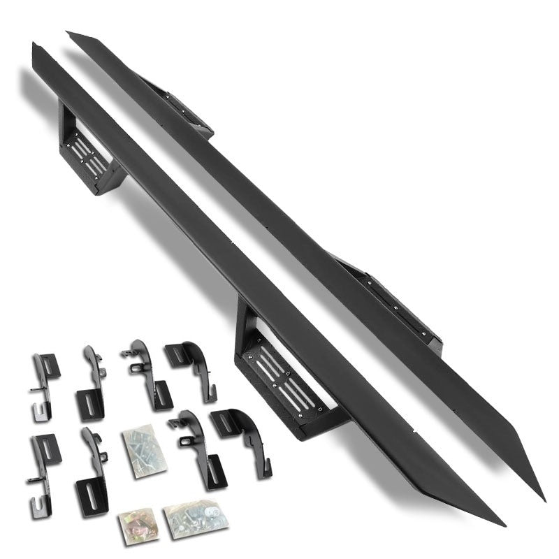 Black Step-Down Running Board Nerf Bar 15+ Colorado/Canyon Crew Cab BFC-RUNB-G222-0017