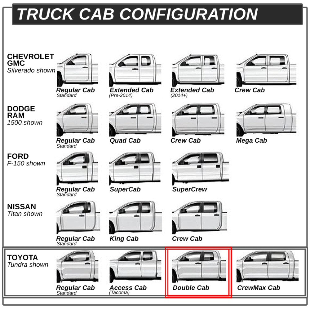 Black Flat Step/5.25 Cap Running Board Nerf Bar 05-22 Toyota Tacoma Crew Cab BFC-RUNB-Z-8146-525-SS
