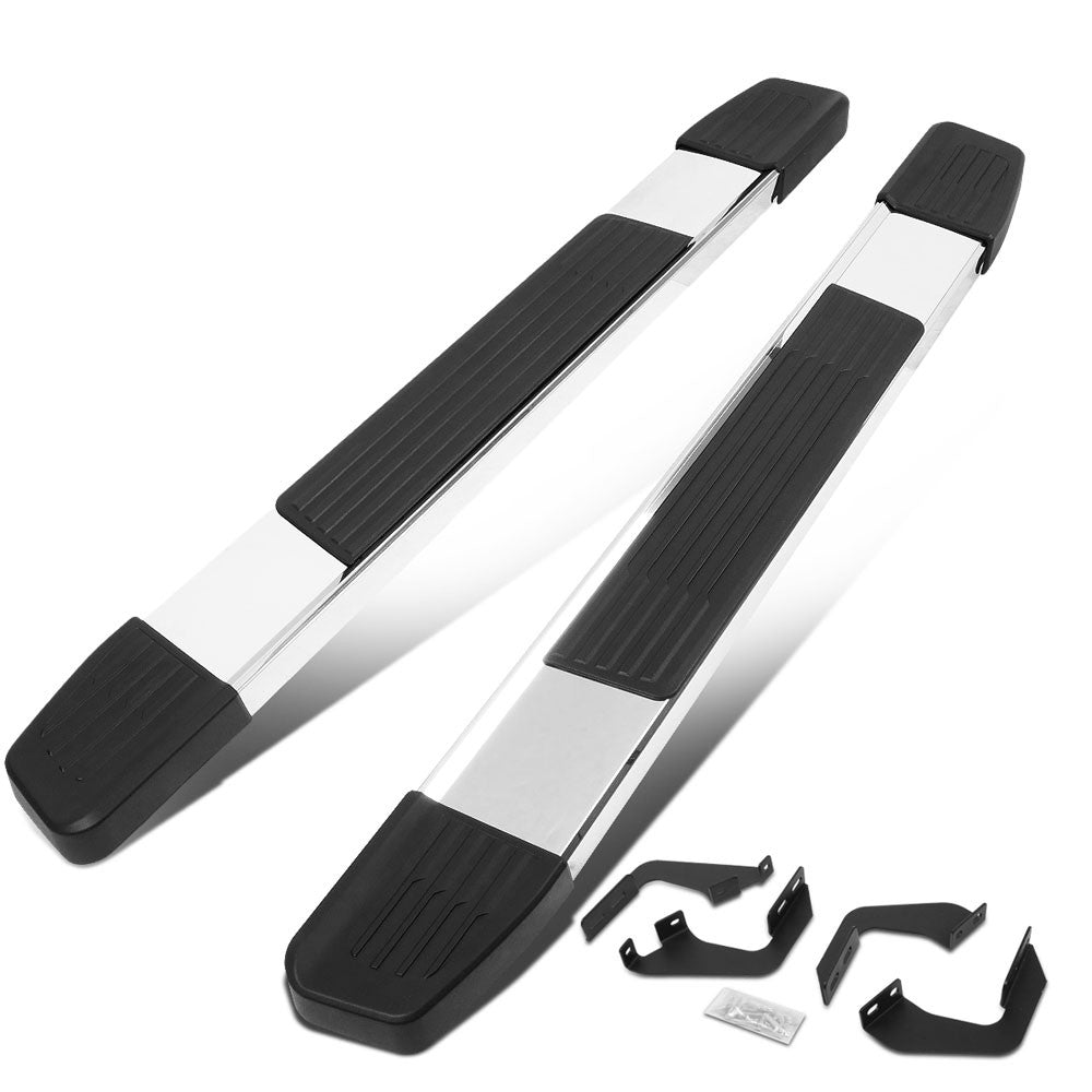 BFC-RUNB-Z-8165-525-SS Straight Pad 55" Running Board Nerf Bar BFC-RUNB-Z-8165-525-SS