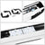 BFC-RUNB-Z-8165-525-SS Straight Pad 55" Running Board Nerf Bar BFC-RUNB-Z-8165-525-SS