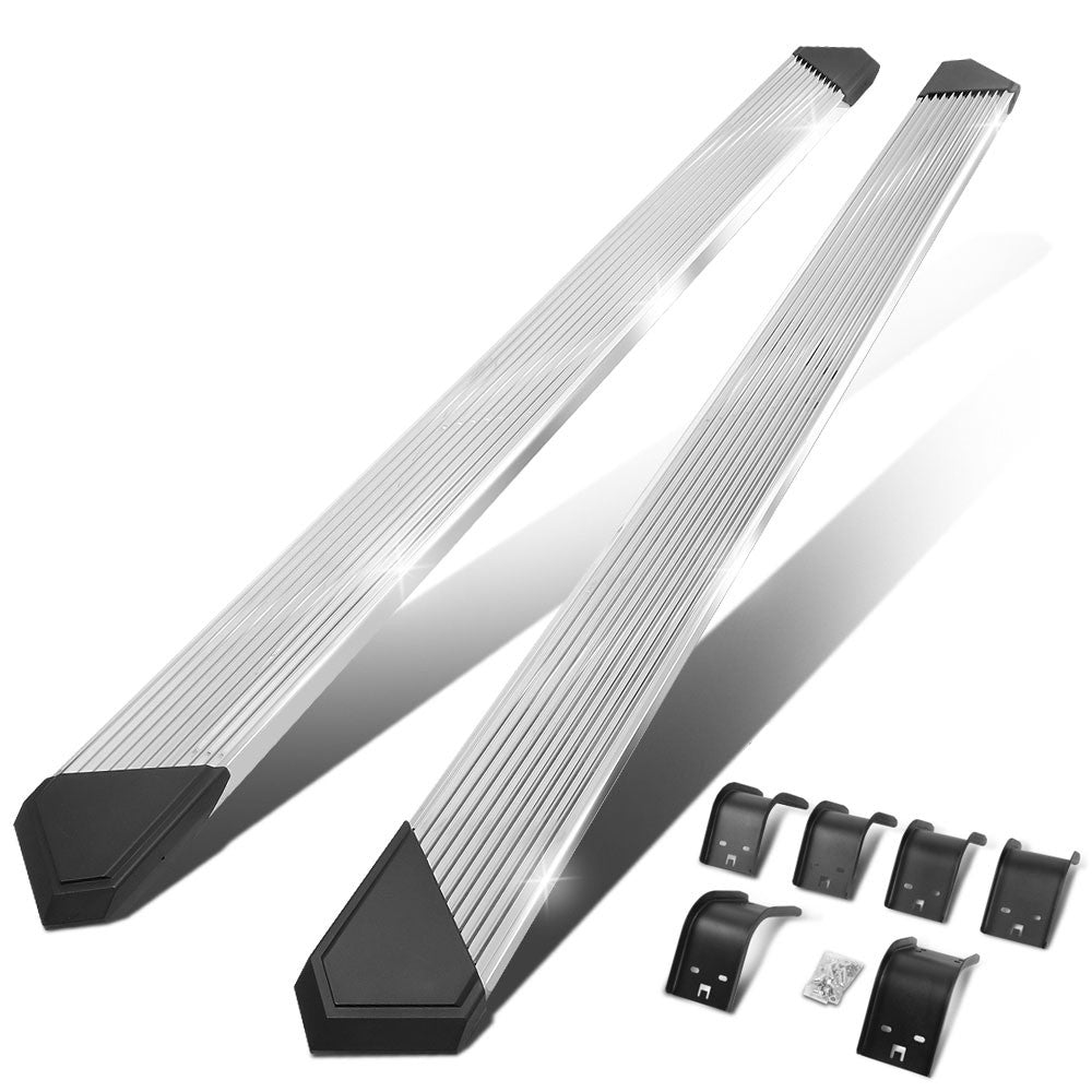 Metal Pleated Running Board Nerf Bar 09-18 Ram/19+ Classic Crew Cab BFC-RUNB-Z-8207-SSBK