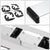 Metal Flat Honeycomb 1 Pad Running Board Nerf Bar 19+ Silverado/Sierra Crew Cab BFC-RUNB-Z-8215-SS