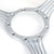 Brown Wood Grain/Chrome Banjo String Spokes 340mm 2.25" Deep Dish Steering Wheel-Interior-BuildFastCar