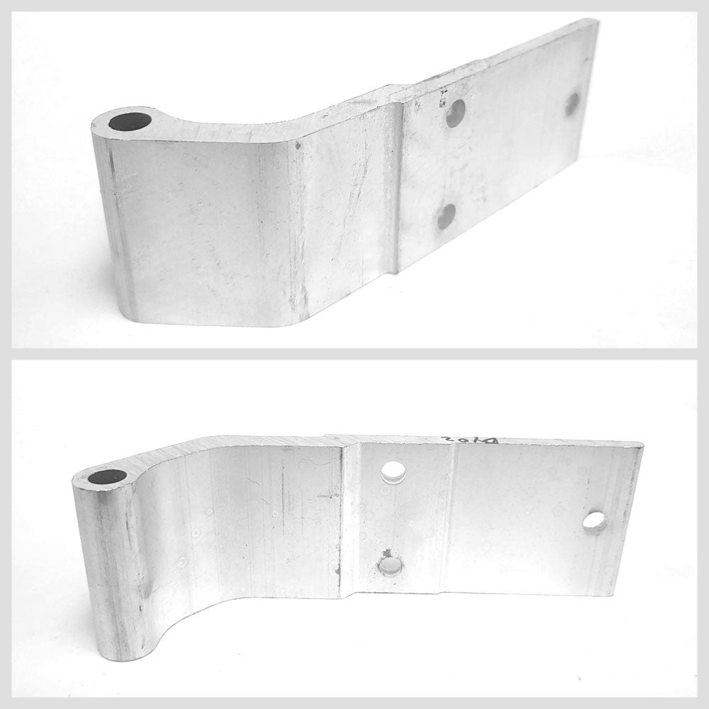Aluminum Dorsey Style 3-Hole Hinge 2-3/4" x 8-3/8" Door Hinge BFC-TTP-HI-SWH-DY02