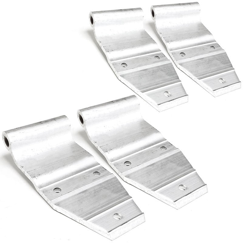 Great Dane Style 3-Hole 3.875" x 8.375" Door Hinge Semi Truck Trailer BFC-TTP-HI-SWH-GD01-X4