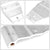 Great Dane Style 3-Hole 3.875" x 8.375" Door Hinge Semi Truck Trailer BFC-TTP-HI-SWH-GD01-X4