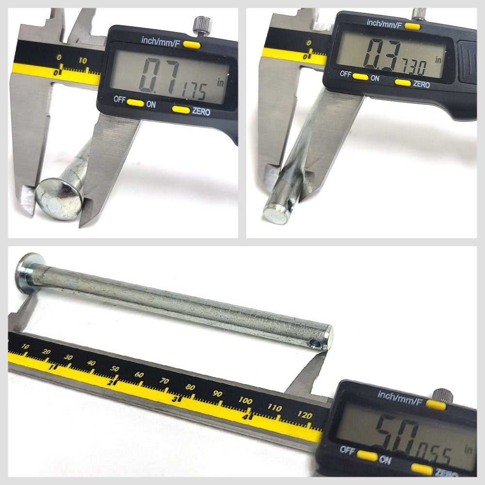 2X Pro-Fit SWH-GD02 GDA Hinge Pin End Hole R44573 Door Panel Repair BFC-TTP-HIP-SWH-GD02-X2