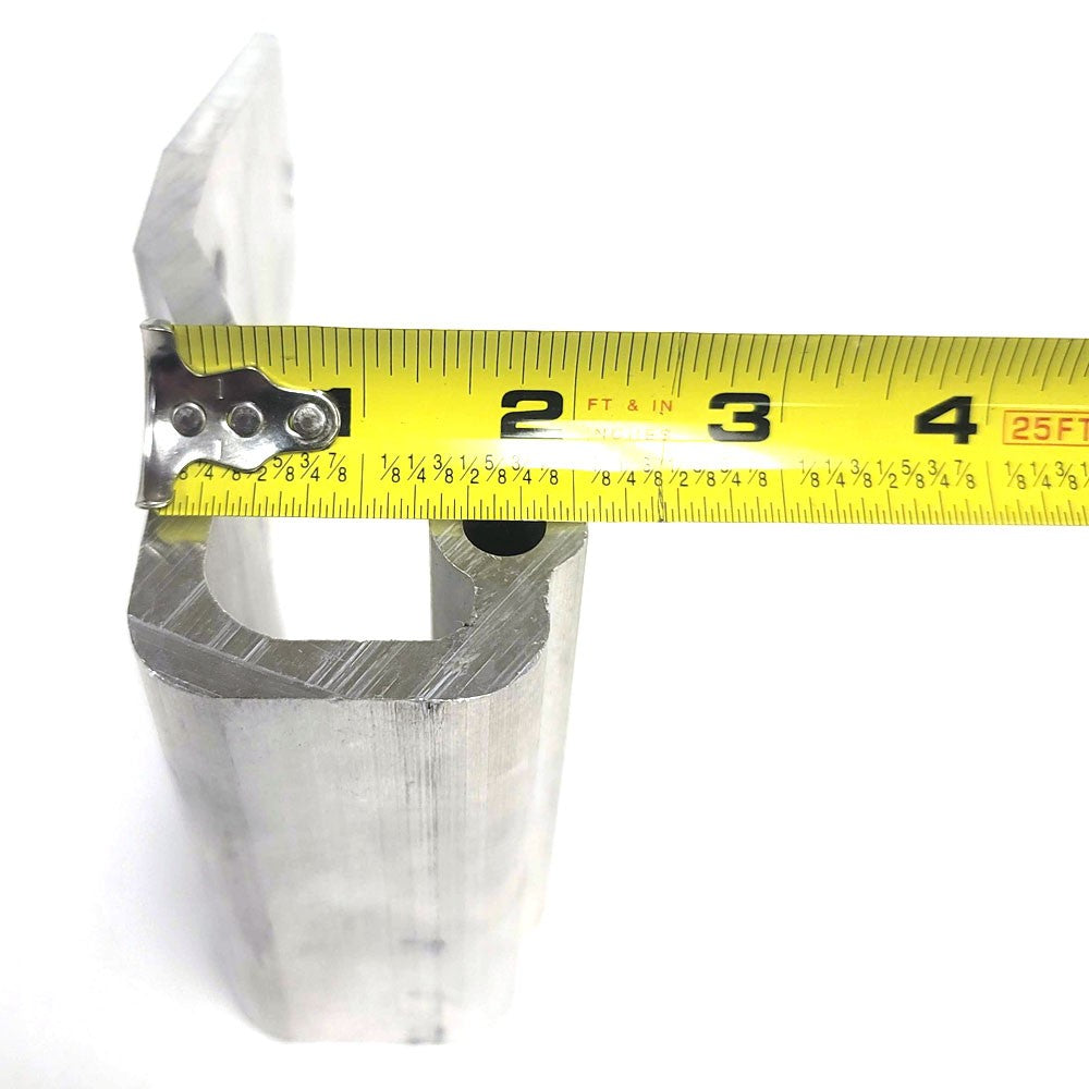 Great Dane Style 3-Hole Hinge 3-15/16" x 7-3/32" Door Hinge BFC-TTP-HI-SWH-GD03