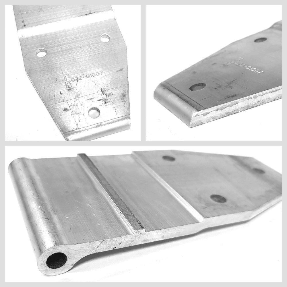Great Dane Style 3-Hole Hinge 3-7/8" x 8-1/4" Door Hinge BFC-TTP-HI-SWH-GD07