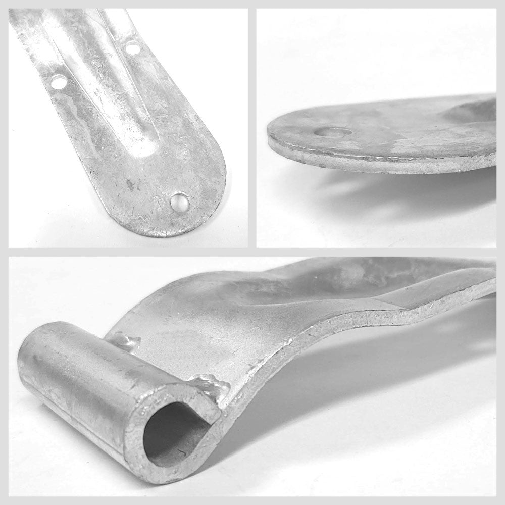 Strick Style 3-Hole 3" x 9-3/4" Door Hinge Semi Truck Trailer BFC-TTP-HI-SWH-SK02-X4