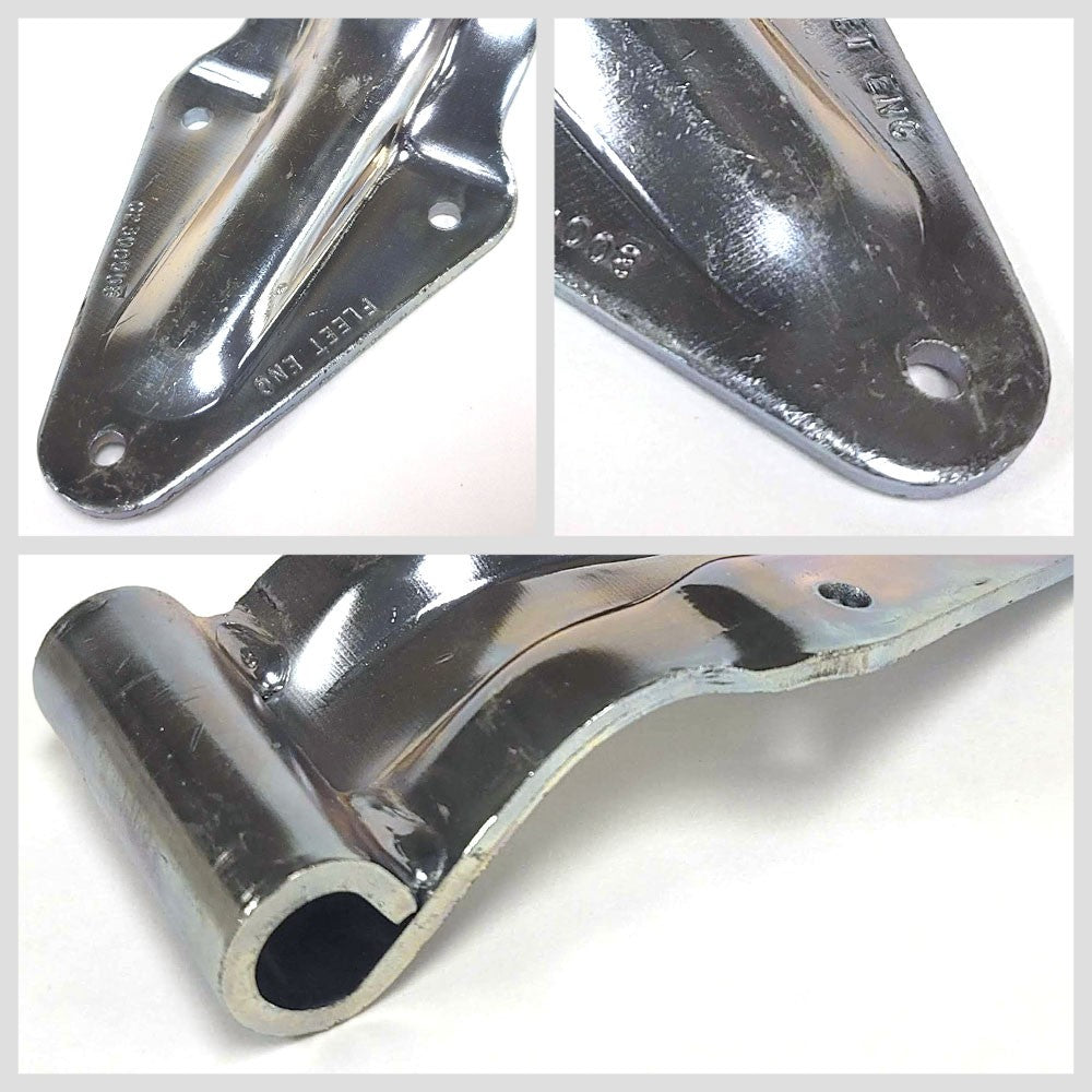 Steel Trailmobile Style 3-Hole Hinge 4" x 7" Door Hinge BFC-TTP-HI-SWH-TM06