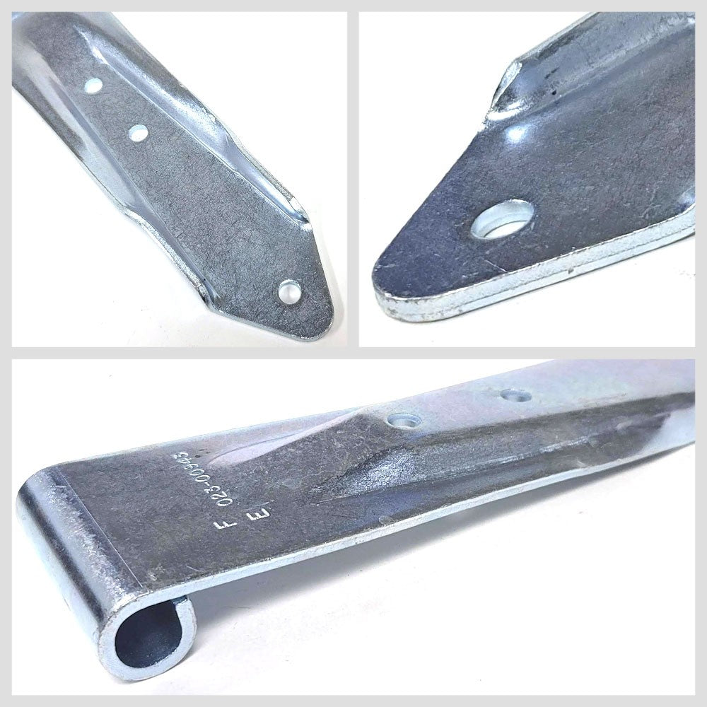 Utility Style 3-Hole 3" x 12" Door Hinge Semi Commercial Truck Trailer BFC-TTP-HI-SWH-UT04-X4