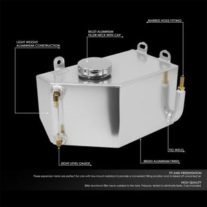 Expansion Coolant Overflow Recovery Tank For 84-96 Chevrolet Corvette 5.7L V8-Performance-BuildFastCar