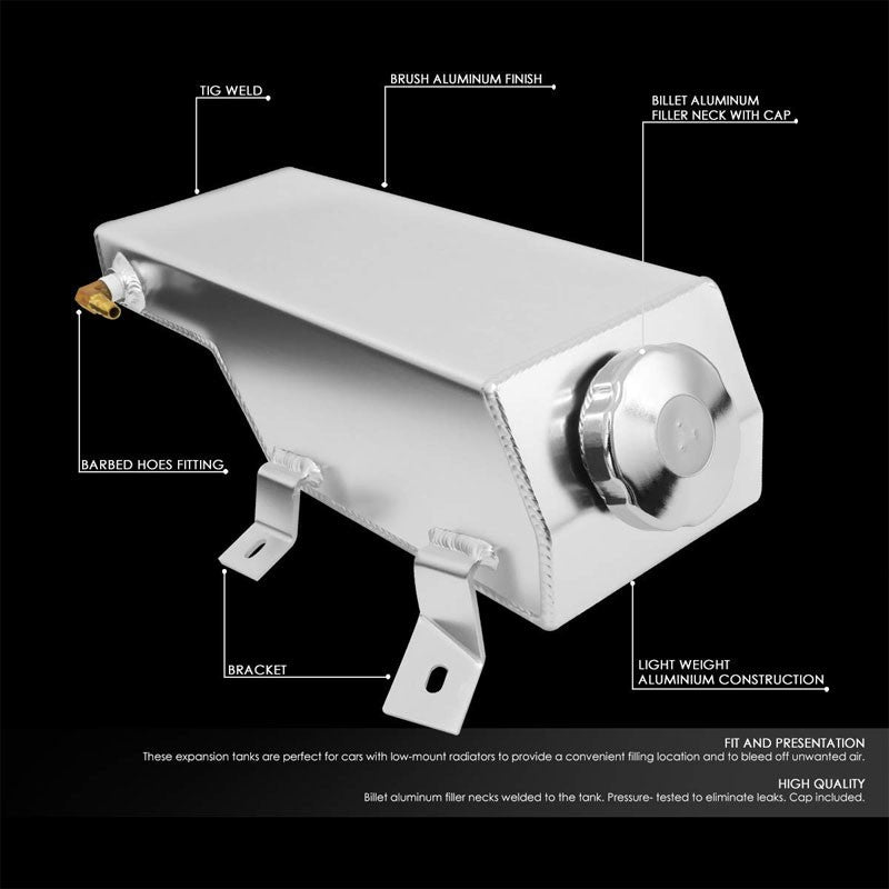Expansion Coolant Overflow Recovery Tank For 87-95 Jeep Wrangler 2.5L/4.0L/4.2L-Performance-BuildFastCar