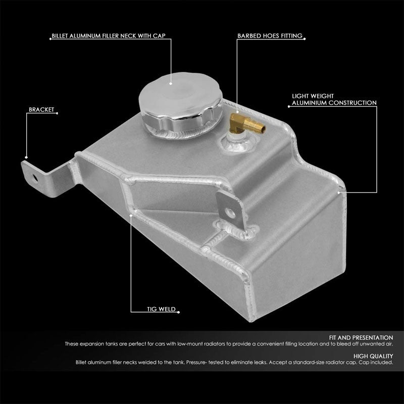 Expansion Coolant Overflow Recovery Tank For 90-97 Mazda Miata 1.6L/1.8L DOHC-Performance-BuildFastCar