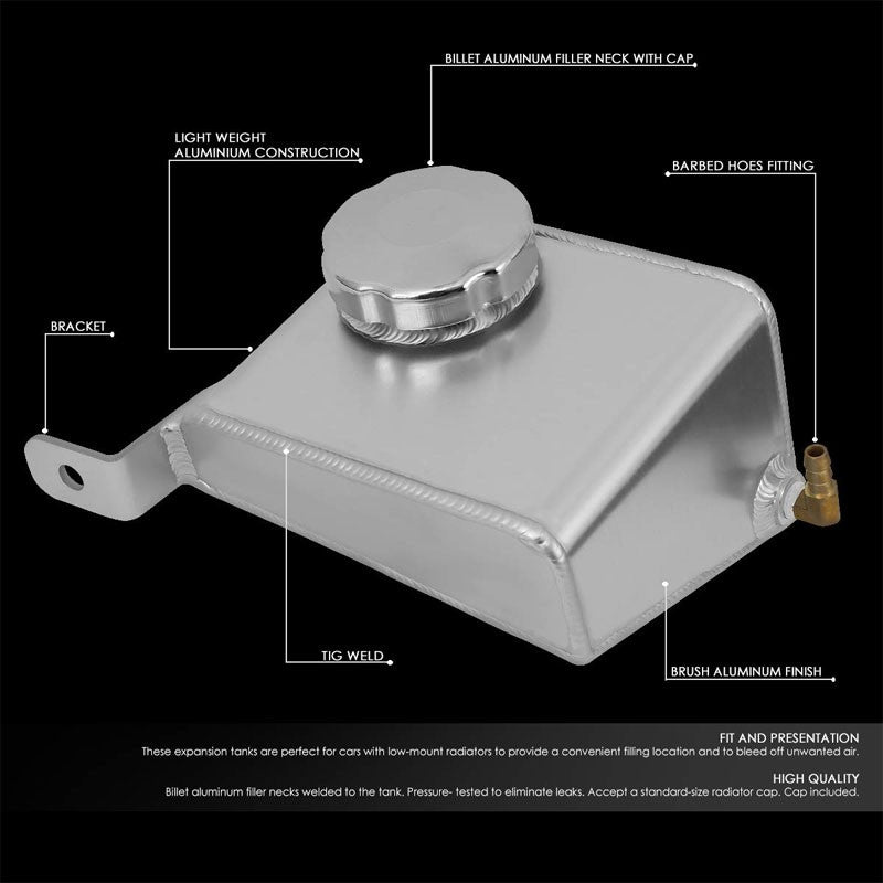 Expansion Coolant Overflow Tank/Recovery Bottle For 99-05 Mazda Miata 1.8L DOHC-Performance-BuildFastCar