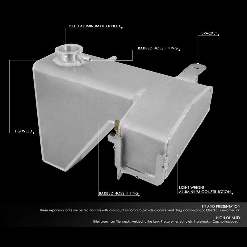 Expansion Coolant Overflow Recovery Tank For 05-10 Chrysler 300 V6/V8 SOHC/DOHC-Performance-BuildFastCar