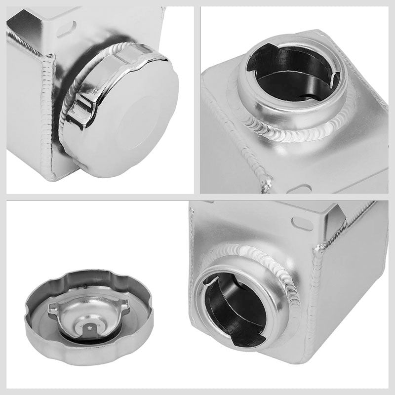 Aluminum Power Steering Fluid Reservoir Tank For 99-04 Mustang V6/V8 SOHC/DOHC-Performance-BuildFastCar