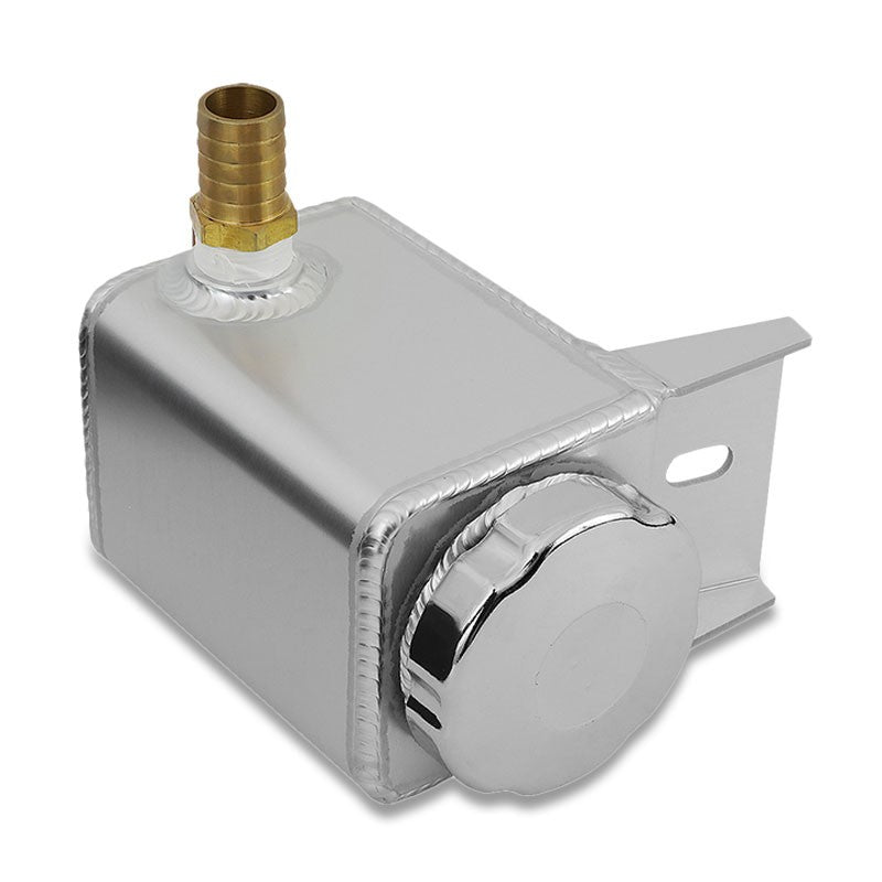 Aluminum Power Steering Fluid Reservoir Tank For 05-18 Mustang V6/V8 SOHC/DOHC-Performance-BuildFastCar