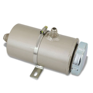 Universal Aluminum Power Steering Fluid Reservoir Replacement Tank/Bottle/Can-External Engine-BuildFastCar