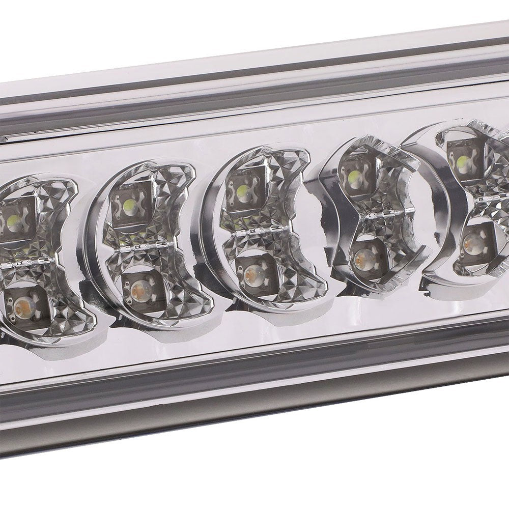 Chrome Clear LED Third Brake Light For Dodge Ram Pickup DR/DH/D1/DC/DM 3rd Gen