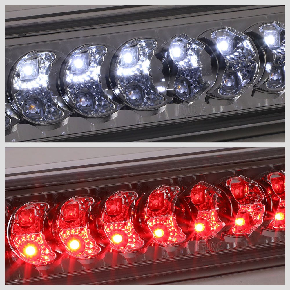 Chrome Clear LED Third Brake Light For Dodge Ram Pickup DR/DH/D1/DC/DM 3rd Gen
