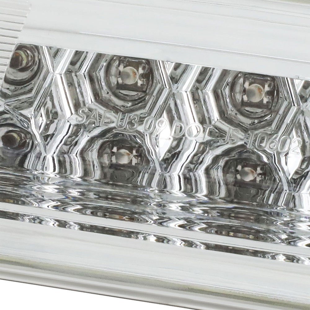 Chrome Clear LED Third Brake Cargo Light For Dodge Ram Pickup DS/DJ/D2 4th Gen