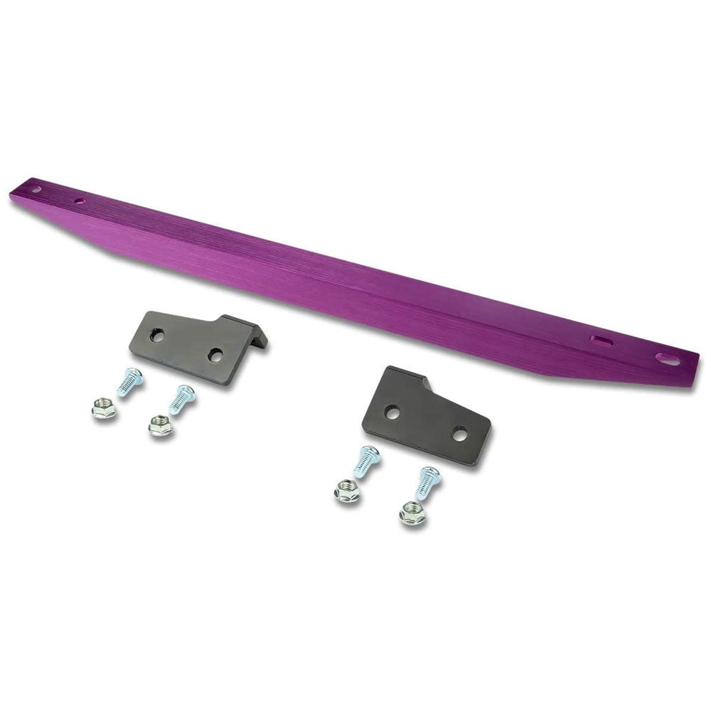 01-05 Civic Purple Rear Lower Subframe Brace Tie Bar