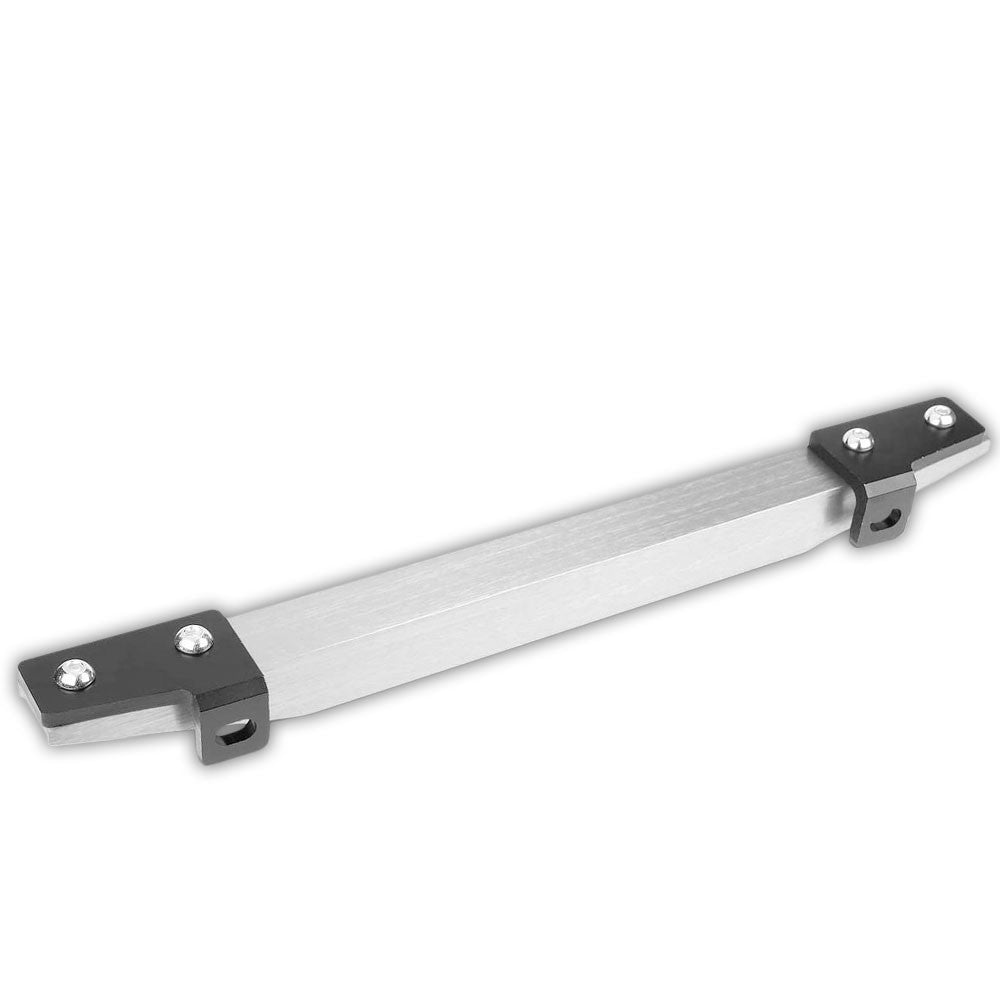 T6061 Aluminum Anodized Silver Rear Lower Subframe Brace Tie Bar For 96-00 Civic