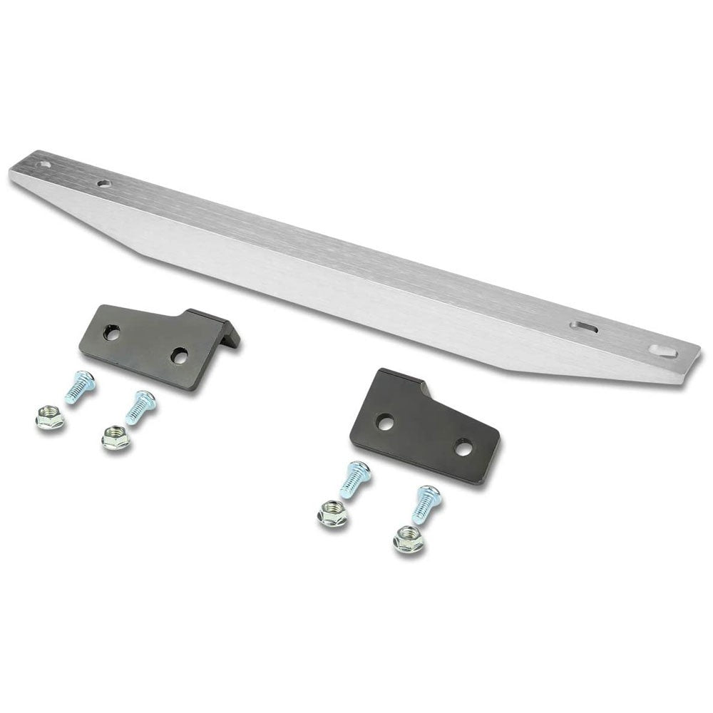 T6061 Aluminum Anodized Silver Rear Lower Subframe Brace Tie Bar For 96-00 Civic