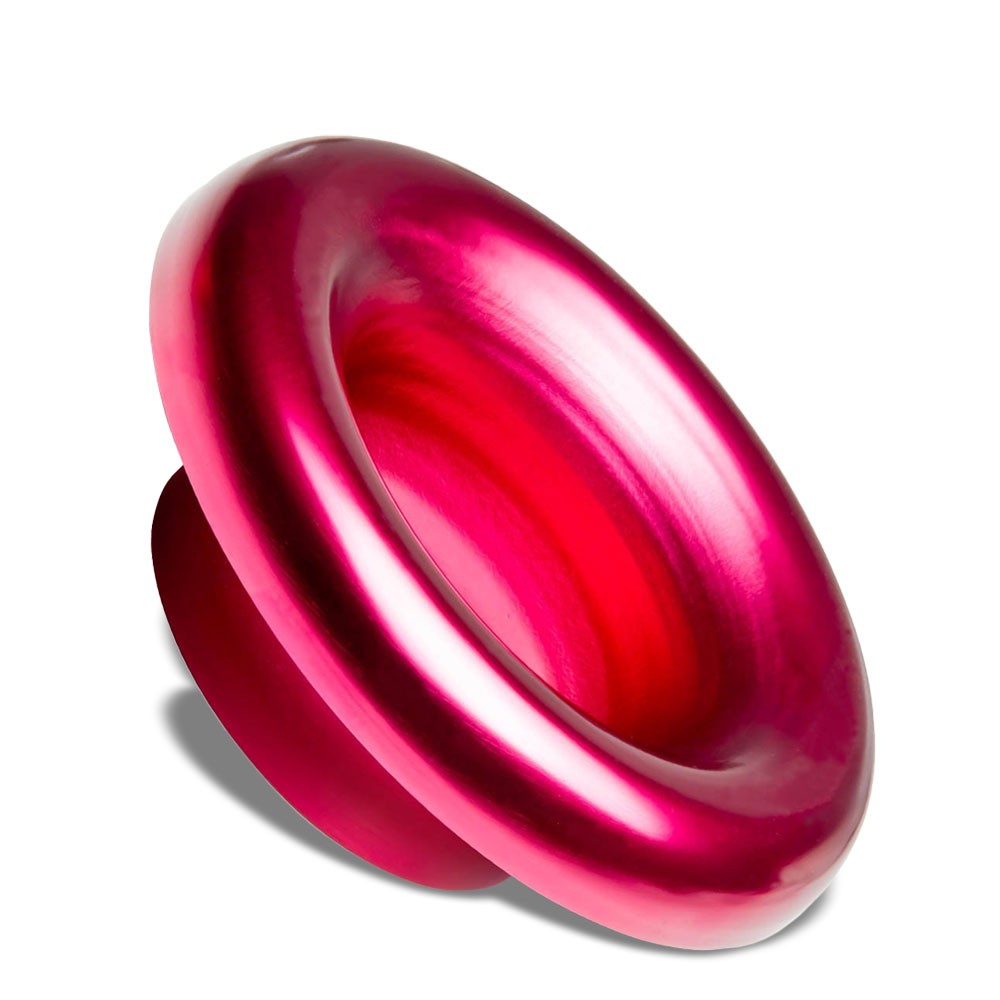 Red 2.5" Full Aluminum Cold Air/Short Ram Intake Velocity Flow Stack/Turbo Horn-Air Intake Systems-BuildFastCar