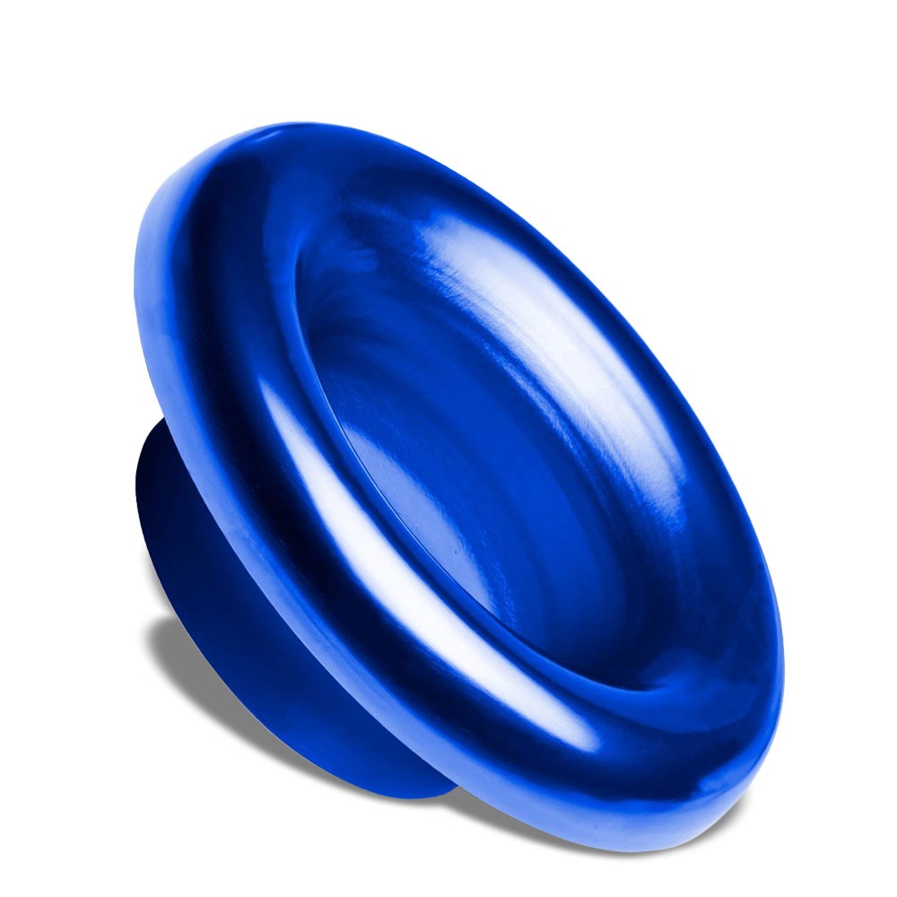 Blue 4" Full Aluminum Cold Air/Short Ram Intake Velocity Flow Stack/Turbo Horn-Air Intake Systems-BuildFastCar