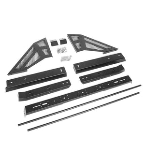 Black Heavy-Duty Aluminum Offroad Roll Bar For 07-18 Tundra 4.0L/4.6L/4.7L/5.7L-Truck & Towing-BuildFastCar