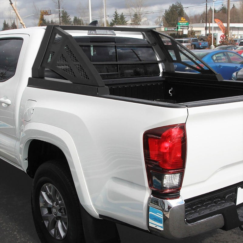 Black Heavy-Duty Aluminum Offroad Roll Bar Kit For 05-18 Tacoma 2.7L/3.5L/4.0L-Truck & Towing-BuildFastCar