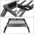 Black Rear Truck Bed Roll Bar Cargo Rack For 04-20 Colorado Canyon/05-20 Tacoma