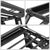 Black Rear Truck Bed Roll Bar Cargo Rack For 04-20 Colorado Canyon/05-20 Tacoma