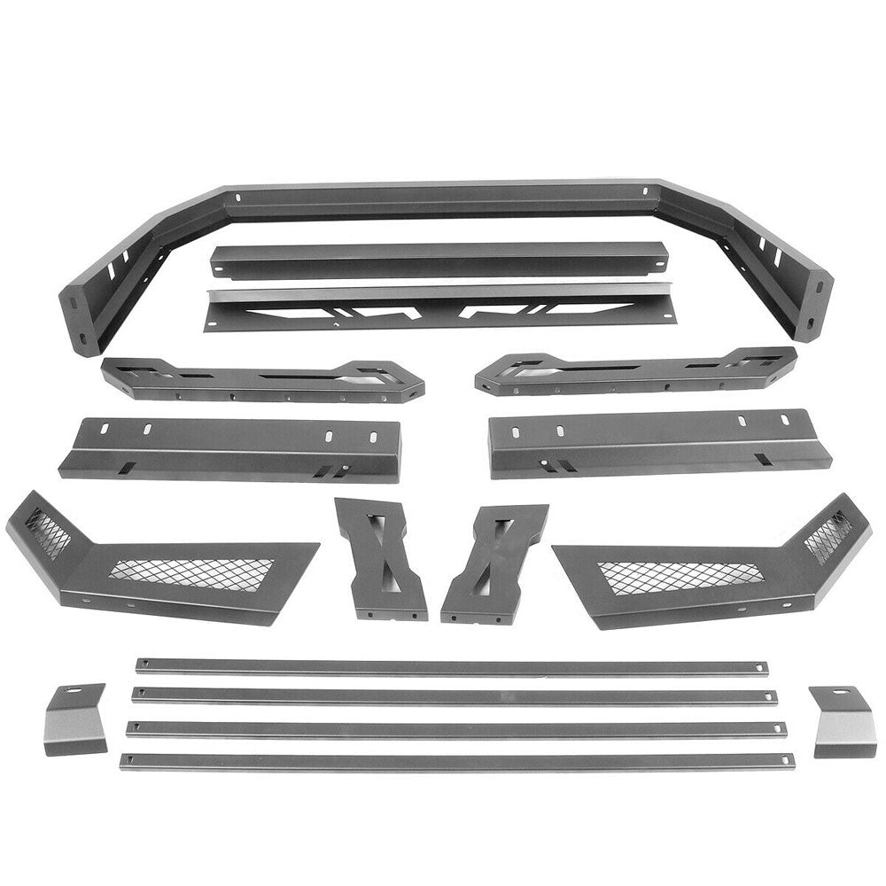 Black Rear Truck Bed Roll Bar Cargo Rack For 99-20 Ford F-250 F350 Super Duty