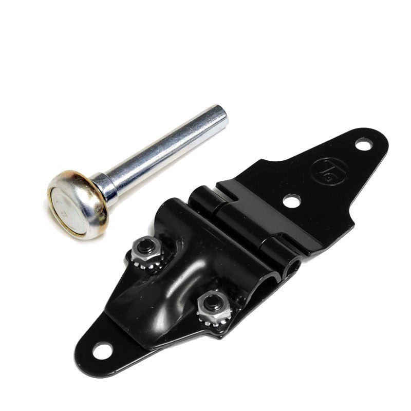 Black Roll Up End Hinge+1.00" Steel Roller For Freight Trailer Roll Up Door-Door Systems-BuildFastCar-BFC-TTP-MSC-HIROL-0004