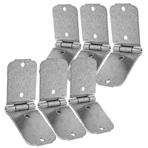 6X Mild Steel Transglobal Roll Center 2" Width Hinge For Freight Trailer Roll-Up Door-Door Systems-BuildFastCar-BFC-TTP-HI-TRGBLl-61196-X6