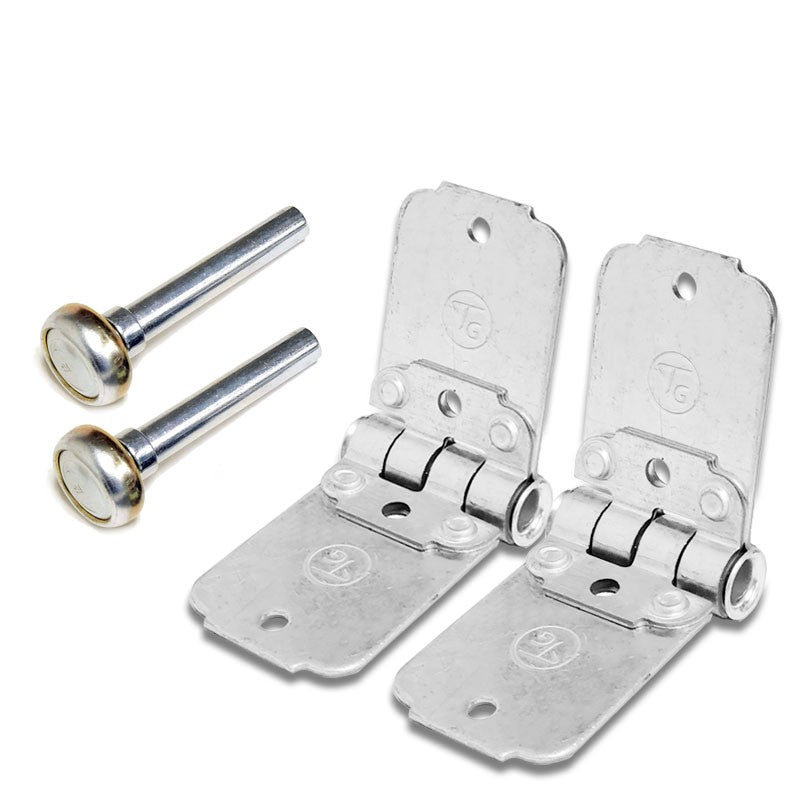 2X Metallic Roll Up End Hinge+1" Steel Roller For Freight Trailer Roll Up Door-Door Systems-BuildFastCar-BFC-TTP-MSC-HIROL-0002-X2