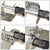 6X Mild Steel Transglobal Roll Up End 2" Width Hinge For Freight Trailer Roll-Up Door-Door Systems-BuildFastCar-BFC-TTP-HI-TRGBLl-69035-X6