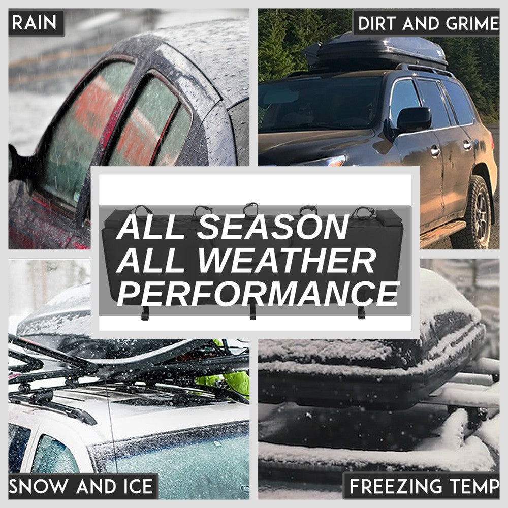 J2 Univeral Rear Bicycle Loop Tail Gate Cover w/Pouch 53" W x 15" H For Pickup