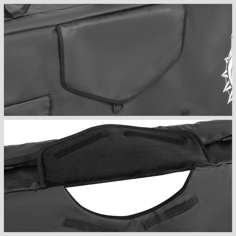 J2 Univeral Rear Bicycle Loop Tail Gate Cover w/Pouch 62" W x 17" H For Pickup
