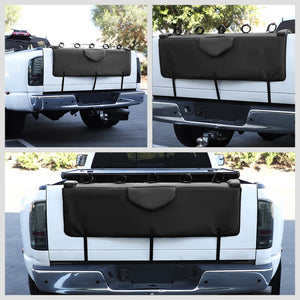 Universal Black Rear Bicycle Loop Tail Gate Cover 61" W x 17" H For Pickup Truck