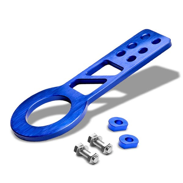 2.25" Front Blue Billet Style Aluminum Racing Tow Hook Kit For USDM/JDM Model-Exterior-BuildFastCar