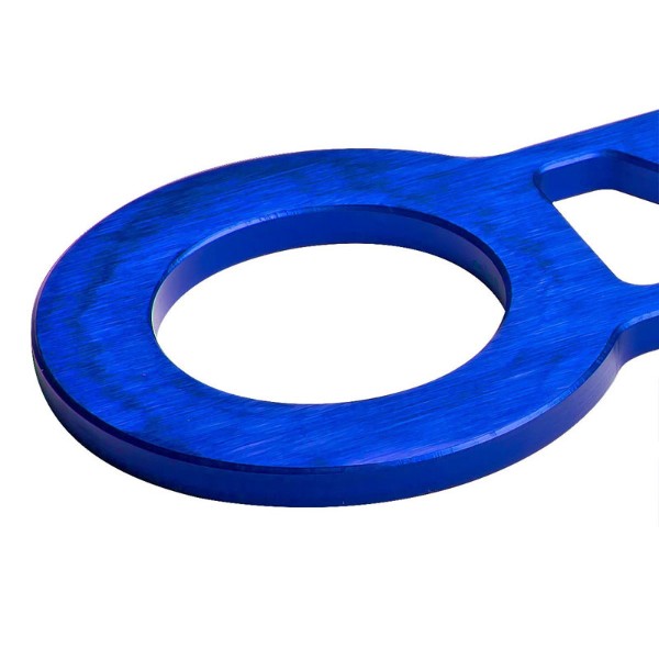 2.25" Front Blue Billet Style Aluminum Racing Tow Hook Kit For USDM/JDM Model-Exterior-BuildFastCar