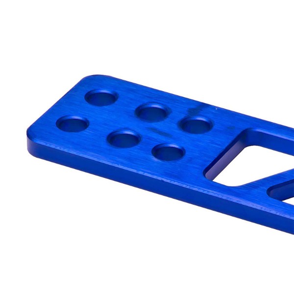 2.25" Front Blue Billet Style Aluminum Racing Tow Hook Kit For USDM/JDM Model-Exterior-BuildFastCar