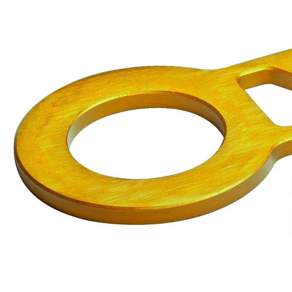 2.25" Front Gold Billet Style Aluminum Racing Tow Hook Kit For USDM/JDM Model-Exterior-BuildFastCar