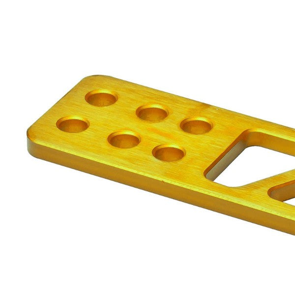 2.25" Front Gold Billet Style Aluminum Racing Tow Hook Kit For USDM/JDM Model-Exterior-BuildFastCar